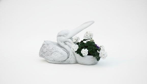 Blumenkübel Pflanz Kübel Dekoration Figur Blumentöpfe Garten Vasen
