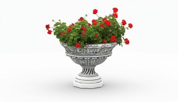 Blumenkübel Pflanz Kübel Dekoration Figur Blumentöpfe Garten Vasen