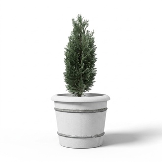 Blumenkübel Pflanz Kübel Dekoration Figur Blumentöpfe Garten Vasen