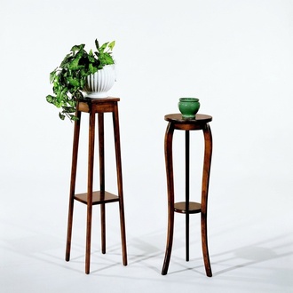 Blumenständer Blumen Ständer Vasen Ständer Massiv Echtes Holz Ablage Holz