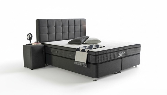 Boxspringbett Doppel Betten luxus Schlafzimmer Designer Doppelbetten 160x200 Neu