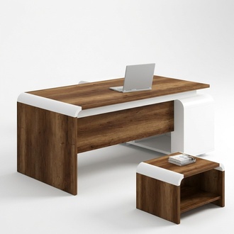 Brauner Office Schreibtisch Arbeitszimmermöbel Eckschreibtische
