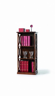 Bücher Schrank Schränke Luxus Holz Möbel Wohnzimmer Einrichtung