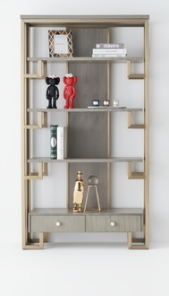 Bücherregal Edelstahl Regal Bücher Wand Schränke Büro Regale Luxus