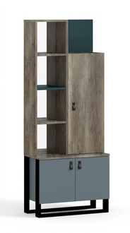 Bücherregal Holzschrank Jugendzimmer Regal Möbel Modern Design Neu