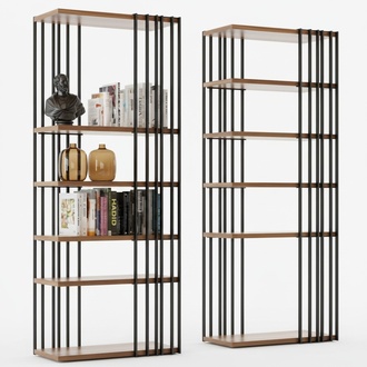 Bücherregal Luxus Schrank Moderne Wohnzimmer Wohnwand Abstellregale Neu