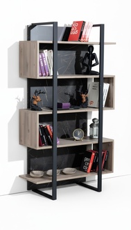 Bücherregal Modern Holz Kinderzimmer Braun Schrank Design Schlafzimmer