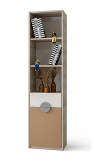 Bücherregal Modern Stauraum Schublade Stilvolles Design Wohnen Möbel Praktisch
