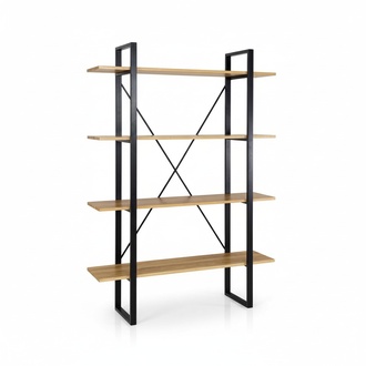 Bücherregal Standregal Aktenregal Loft Regal Trenn Wand Wände Luxus Schrank Neu