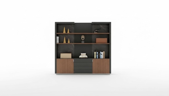 Büro Akten Regal Schrank Holz Regale Schränke Office Büro Universal