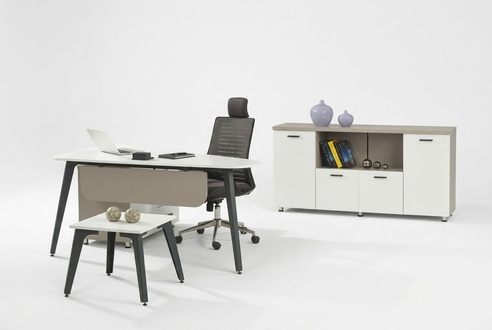 Büro Möbel Einrichtung Set Arbeitszimmer Schreibtisch Couchtisch Sideboard 3tlg