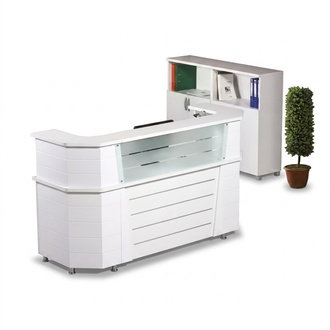 Büromöbel Rezeption Empfangsbereich Weiße Arbeitszimmermöbel Office