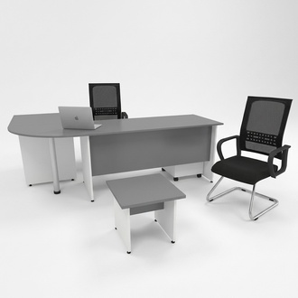 Büromöbel Set Büro komplett 2 tlg Bürotisch Einrichtung Couchtisch Tisch