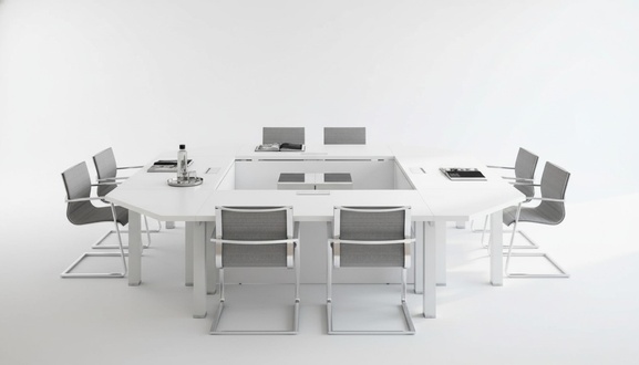 Bürotisch Besprechungstisch Konferenztisch Büromöbel Counter Möbel