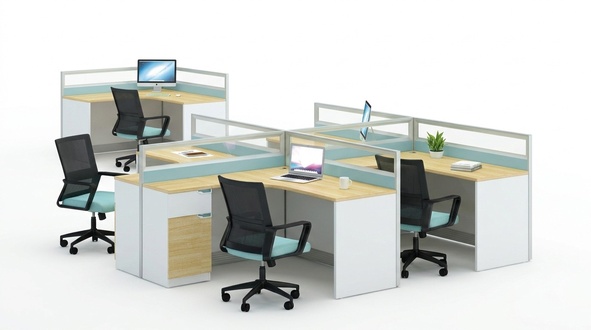 Bürotisch Schreibtisch Tisch Arbeitstisch Firma Möbel Counter call center möbel