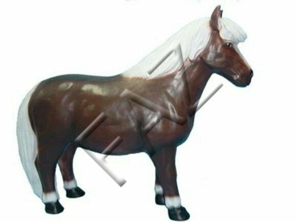 Design Pferd Figur Garten Statue Skulptur Figuren Skulpturen Dekoration