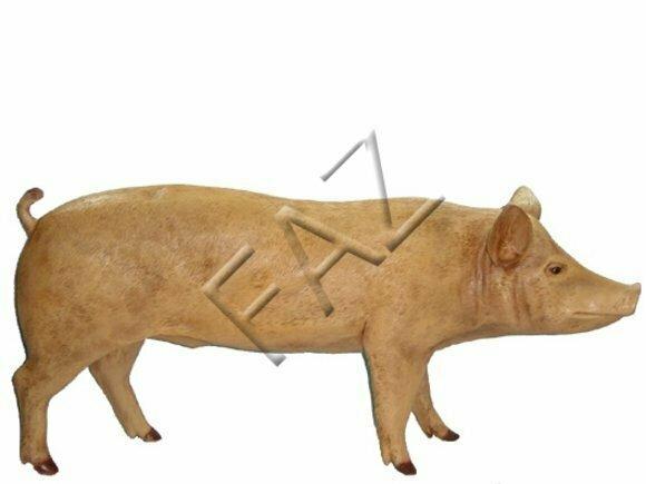 Design Schwein Figur Garten Statue Skulptur Figuren Skulpturen Dekoration