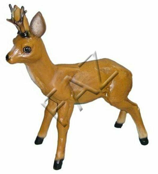Hirsch Figur Garten Statue Skulptur Figuren Skulpturen Dekoration Statuen