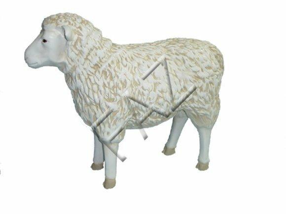Design Schaf braun Figur Garten Statue Skulptur Figuren Skulpturen Deko