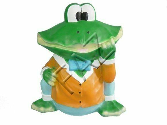 Design Frosch Figur Garten Statue Skulptur Figuren Skulpturen Dekoration