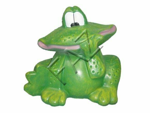 Design Frosch Figur Garten Statue Skulptur Figuren Skulpturen Dekoration