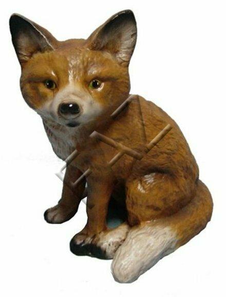 Design Fuchs Figur Garten Statue Skulptur Figuren Skulpturen Dekoration