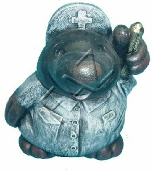Design Maulwurf Figur Garten Statue Skulptur Figuren Skulpturen Dekoration