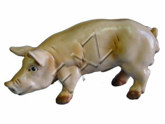 Design Schwein Figur Garten Statue Skulptur Figuren Skulpturen Dekoration