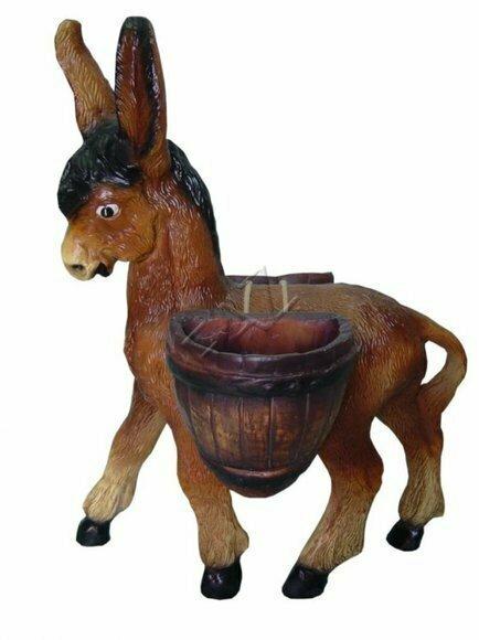 Design Esel Figur Garten Statue Skulptur Figuren Skulpturen Dekoration