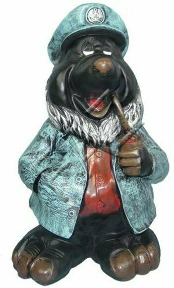 Design Maulwurf Figur Garten Statue Skulptur Figuren Skulpturen Deko