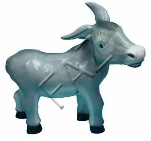 Design Esel Figur Garten Statue Skulptur Figuren Skulpturen Dekoration