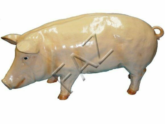 Design Schwein Figur Garten Statue Skulptur Figuren Skulpturen Dekoration