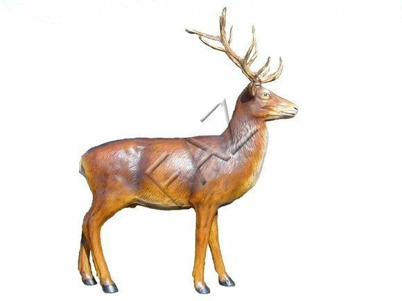 Design Hirsch Figur Garten Statue Skulptur Figuren Skulpturen Dekoration