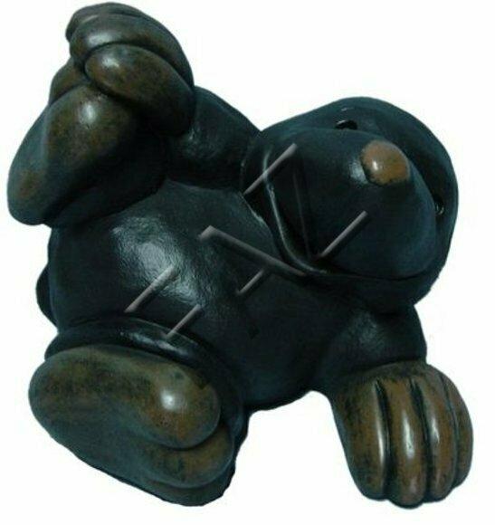 Design Maulwurf Figur Garten Statue Skulptur Figuren Skulpturen Deko