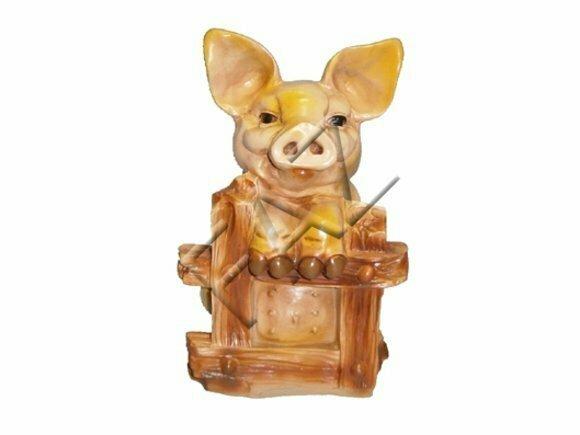 Design Schwein Figur Garten Statue Skulptur Figuren Skulpturen Dekoration