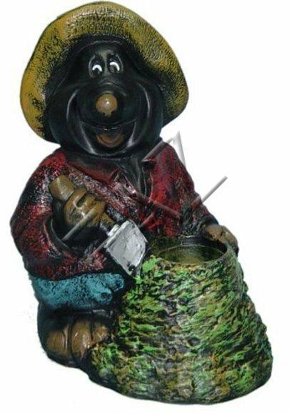 Design Vase Design Skulptur Figur Maulwurf Statue Statuen Figuren