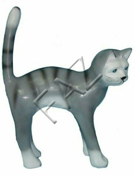Design Katze Figur Garten Statue Skulptur Figuren Skulpturen Dekoration