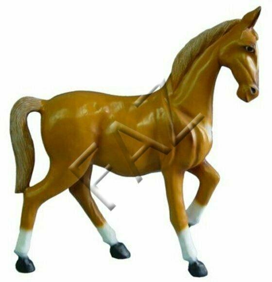 Design Pferd Figur Garten Statue Skulptur Figuren Skulpturen Dekoration