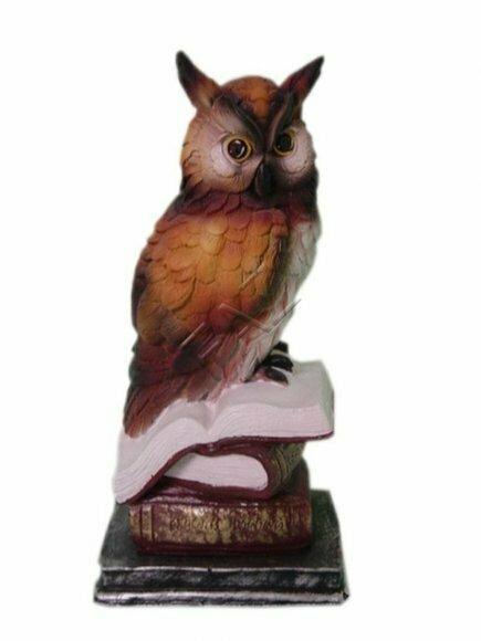 Design Eule Figur Garten Statue Skulptur Figuren Skulpturen Dekoration