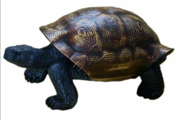 Design Schildkröte Figur Statue Skulptur Figuren Skulpturen Garten Statuen