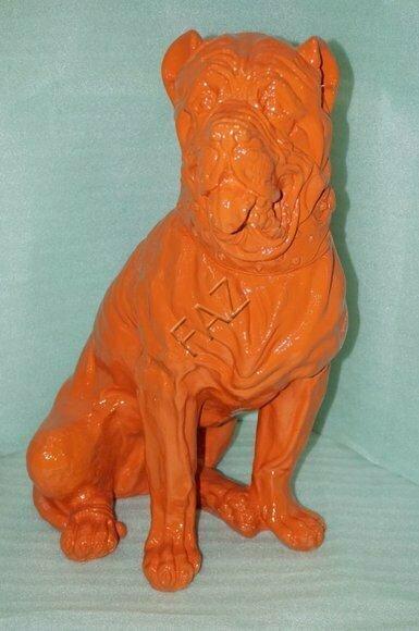 Design Hund Figur Statue Skulptur Figuren Skulpturen Dekoration Deko