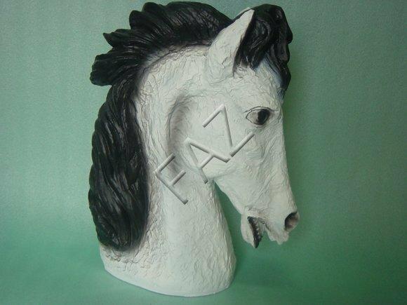 Design Pferd Figur Garden Statue Skulptur Figuren Skulpturen Dekoration