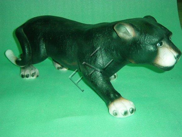 Design Puma Kopf Figur Statue Skulptur Figuren Skulpturen Garten Deko