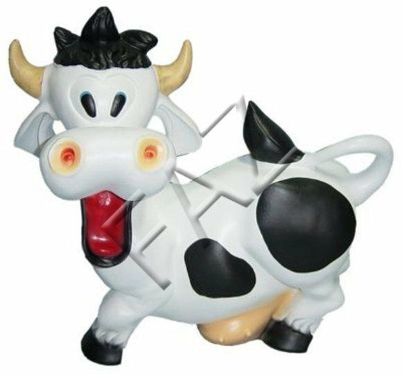 Design Kuh Figur Statue Skulptur Figuren Skulpturen Dekoration Deko C44