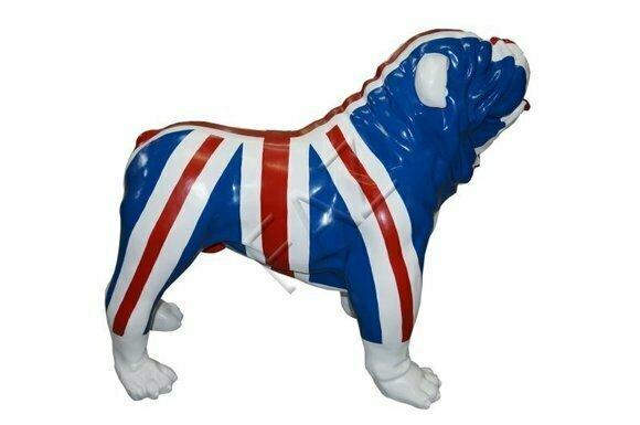 Design Hund Figur Statue Skulptur Figuren Skulpturen Dekoration Deko