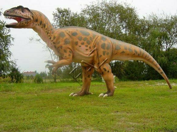 Design Dinosaurier Figur Statue Skulptur Figuren Skulpturen Dekoration