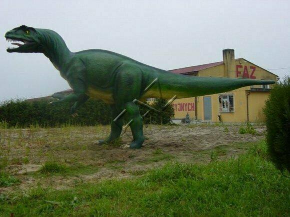 Laden Dinosaurier Figur Statue Skulptur Figuren Skulpturen Dekoration Deko