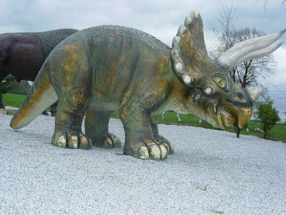 Design Dinosaurier Figur Statue Skulptur Figuren Skulpturen Dekoration