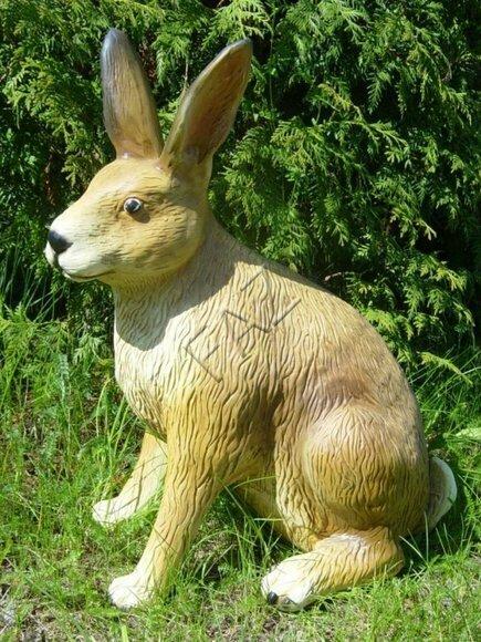 Design Hase Figur Garten Statue Skulptur Figuren Skulpturen Dekoration