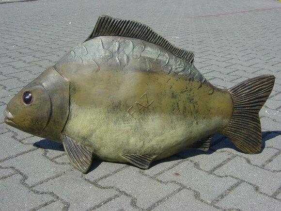 Design Fisch Figur Statue Skulptur Figuren Skulpturen Dekoration Deko